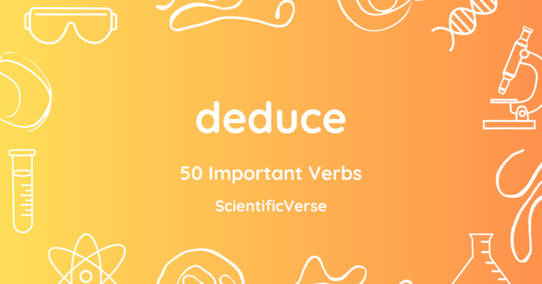 deduce - 推理する - ScientificVerse
